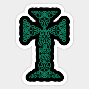 celtic  cross Sticker
